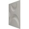 Ekena Millwork 11 7/8in. W x 11 7/8in. H Seville EnduraWall Decorative 3D Wall Panel Covers 0.98 Sq. Ft. WP12X12SECAC - alternate 5